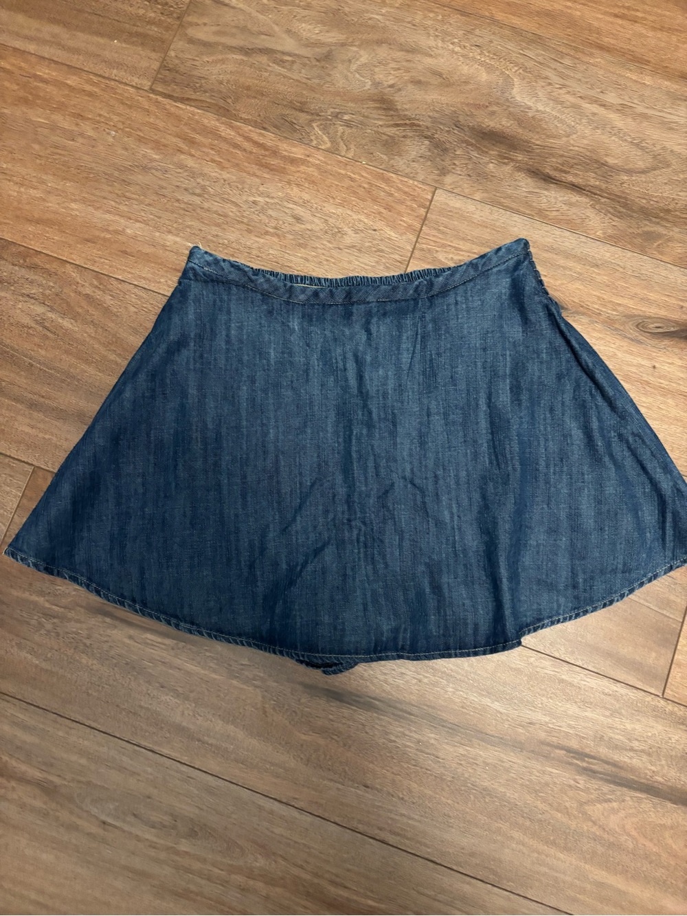 We The Free Paradise Found Denim Skort Size XS NWT